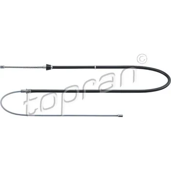 Brzdový systém Tažné lanko, parkovací brzda, , 6R0609721B, TOPRAN, 114 842