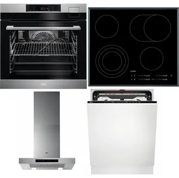 Set domácích spotřebičů AEG BSK792380M + AEG Mastery DirectTouch HK654070FB + AEG Mastery DBB5660HM + AEG FSE74707P