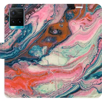 Pouzdro na mobilní telefon Flipové pouzdro iSaprio - Retro Paint - Vivo Y21 / Y21s / Y33s