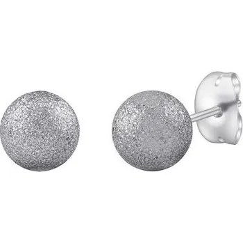 Náušnice Náušnice Bellis pecky - kuličky broušené z chirurgické oceli 6 mm KMM56138