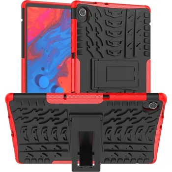 Pouzdro na tablet VSECHNONAMOBIL 43301 STAND Extra odolný obal Lenovo Tab K10 červený