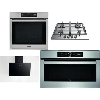 Set domácích spotřebičů WHIRLPOOL AKZ9 9480 IX + WHIRLPOOL TKRL 661 IX EU + WHIRLPOOL AKR 62F LT K + WHIRLPOOL ABSOLUTE AMW 730 IX