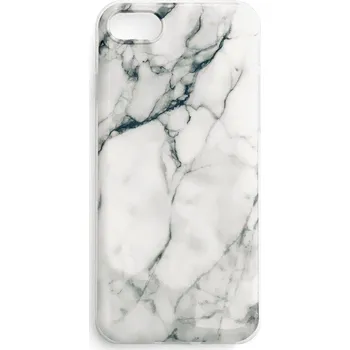 Pouzdro na mobilní telefon Wozinsky Silikonový Mramorový kryt na Samsung Galaxy S22 Plus - bílý