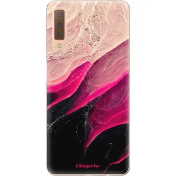 Pouzdro na mobilní telefon Odolné silikonové pouzdro iSaprio - Black and Pink - Samsung Galaxy A7 (2018)