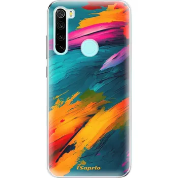 Pouzdro na mobilní telefon Odolné silikonové pouzdro iSaprio - Blue Paint - Xiaomi Redmi Note 8