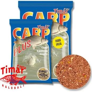 Návnadová surovina Timár mix krmítková směs Carp plus Feeder special 1 kg (Timár)