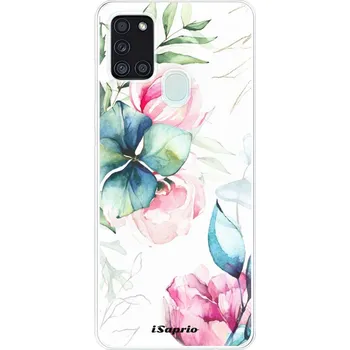 Pouzdro na mobilní telefon Odolné silikonové pouzdro iSaprio - Flower Art 01 - Samsung Galaxy A21s