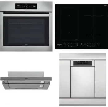 Set domácích spotřebičů WHIRLPOOL ABSOLUTE AKZ9 6230 IX + WHIRLPOOL WL B8160 NE + WHIRLPOOL AKR 749/1 IX + WHIRLPOOL WSBO 3O34 PF X