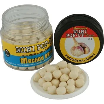 Návnadová surovina Method mix mini pop up Česnek 7mm (Timár)