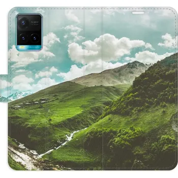Pouzdro na mobilní telefon Flipové pouzdro iSaprio - Mountain Valley - Vivo Y21 / Y21s / Y33s