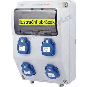 modulární přístroj a rozvaděč FAMATEL Skříň V3601-6kA-ZSF40000000.0 /3958 zásuvková v3601-6kA