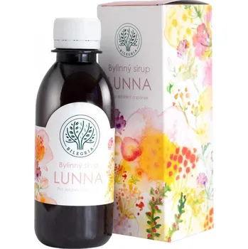 Bylinná léčivá mast BILEGRIA LUNNA bylinný sirup s levandulí 200 ml