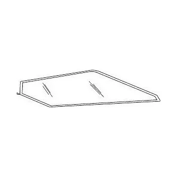 vozík za kolo Zip-off Window Right 1540200331