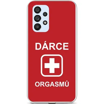 Pouzdro na mobilní telefon Kryt Samsung A53 5G silikon Dárce (obal neboli pouzdro na Samsung A53 5G)