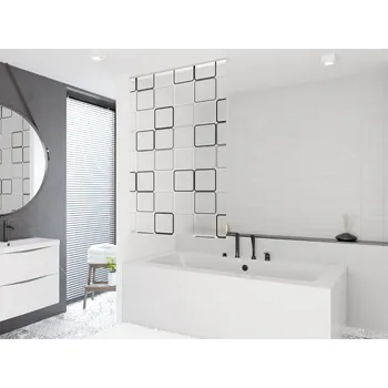 Sprchový závěs wela ROLETA SPRCHOVÁ QUADRO BASIC šířka rolety: 80 cm, výška rolety: 240 cm