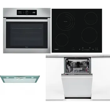 Domácí spotřebič WHIRLPOOL ABSOLUTE AKZ9 6230 IX + WHIRLPOOL AKT 8900 BA + WHIRLPOOL AKR 650/1 IX + WHIRLPOOL WSIO 3O34 PFE X