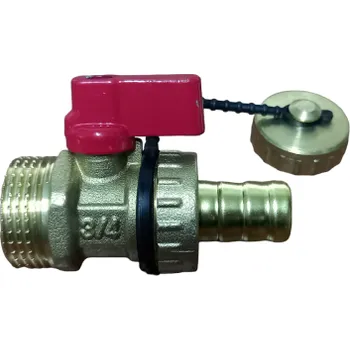 Vodovodní kohout Kulový kohout napouštěcí a vypouštěcí 3/4" EM