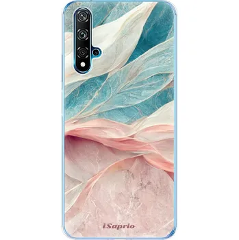 Telefonní příslušenství Odolné silikonové pouzdro iSaprio - Pink and Blue - Huawei Nova 5T