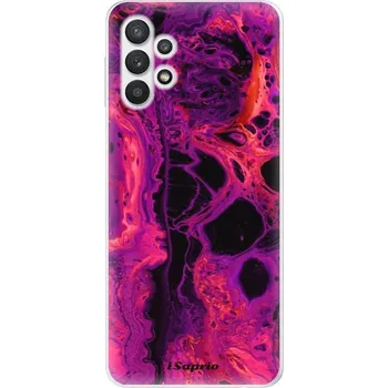Pouzdro na mobilní telefon Odolné silikonové pouzdro iSaprio - Abstract Dark 01 - Samsung Galaxy A32 5G