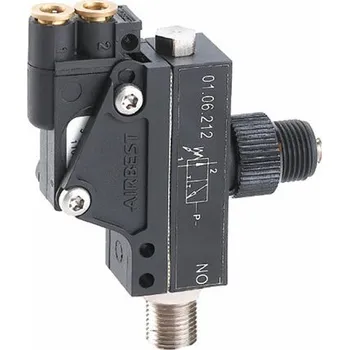 vypínač AVS-213 Spínač vakuový - funkce 3/2 NO, 1/8" (ABAC)