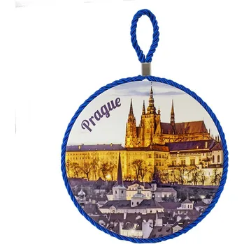 Podtácek GiftyCity Keramický dekorační podtácek, Pražský hrad