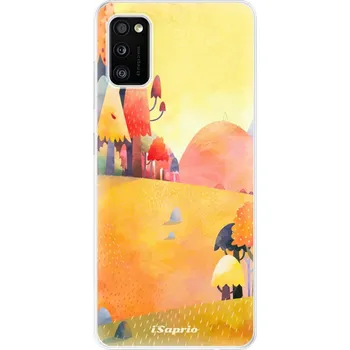 Pouzdro na mobilní telefon Odolné silikonové pouzdro iSaprio - Fall Forest - Samsung Galaxy A41
