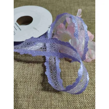 Stuha Stuha pavučinka šíře 25 mm fialková