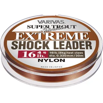 VARIVAS Super Trout Advance Nylon Line EXTREME Shock Leader 0,165mm 2kg 4lb 30m