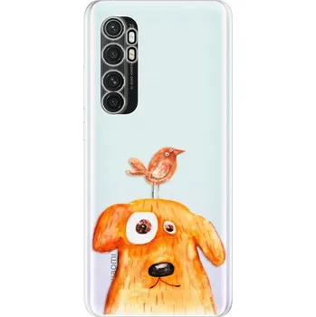 Pouzdro na mobilní telefon Odolné silikonové pouzdro iSaprio - Dog And Bird - Xiaomi Mi Note 10 Lite