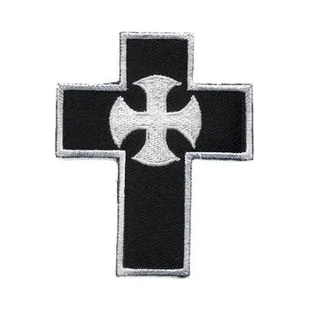 Nášivka Nášivka - Kříž černý s bílým železným křížem