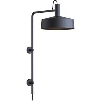 Nástěnné svítidlo Wever & Ducré Industriální nástěnná lampa Roomor Wall 4.3 Barva: Černá 339620BB3