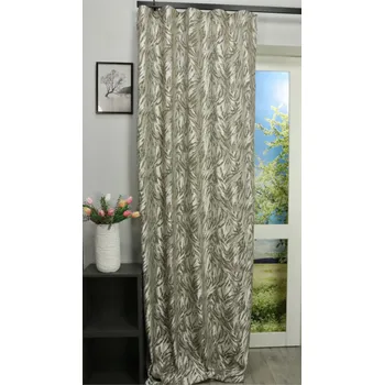 Závěsy Maria 50 hnědo-béžové