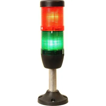 Poplachová siréna EMAS Maják IK52L024XM03-RG 24VDC/AC rudá,zelená IK52L024XM03-RG