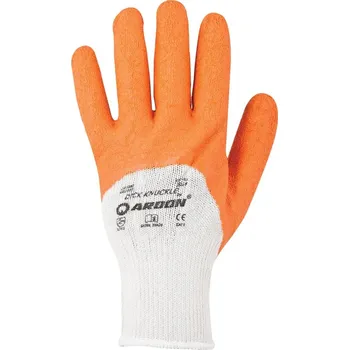 Pracovní rukavice Pracovní rukavice ARDON DICK KNUCKLE - máčené, latexové