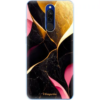 Pouzdro na mobilní telefon Odolné silikonové pouzdro iSaprio - Gold Pink Marble - Xiaomi Redmi 8