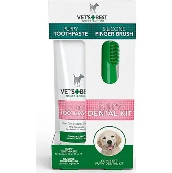 Péče o psí chrup Sada na čištění zubů pro štěňátka, VET´S BEST