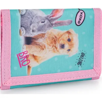 Peněženka Oxybag Dětská textilní peněženka Mazlíčcia 309419