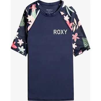 Chlapecké oblečení lycra ROXY Printed Sleeves SS MOOD INDIGO ALMA SWIM velikost oblečení 16
