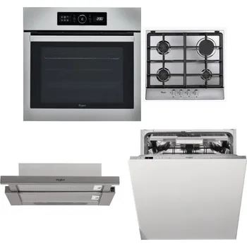 Set domácích spotřebičů WHIRLPOOL ABSOLUTE AKZ9 6230 IX + WHIRLPOOL AKR 351/IX + WHIRLPOOL AKR 5390/1 IX + WHIRLPOOL WIO 3O540 PELG