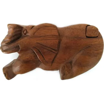 Slon magická krabička 2 / Šperkovnice dřevo