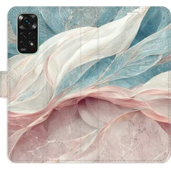 Pouzdro na mobilní telefon Flipové pouzdro iSaprio - Old Leaves 03 - Xiaomi Redmi Note 11 / Note 11S