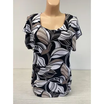 halenky a tuniky, Barva Béžová, Velikost 40 - na zakázku, Materiál 96% Viskoza 4% Lycra