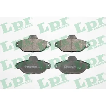 Brzdová destička Sada brzdových destiček, kotoučová brzda LPR 05P464