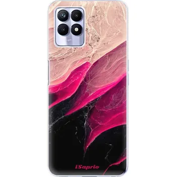 Pouzdro na mobilní telefon Odolné silikonové pouzdro iSaprio - Black and Pink - Realme 8i