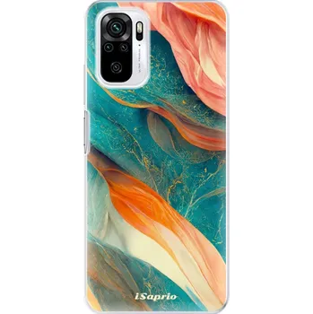 Odolné silikonové pouzdro iSaprio - Abstract Marble - Xiaomi Redmi Note 10 / Note 10S