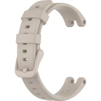 MůjMiBand.cz Jednobarevný silikonový řemínek pro Garmin Lily Barva: béžová