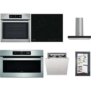 Set domácích spotřebičů WHIRLPOOL ABSOLUTE AKZ9 6230 IX + WHIRLPOOL AKT 8900 BA + WHIRLPOOL WHBS 62F LT K + WHIRLPOOL ABSOLUTE AMW 730 IX + WHIRLPOOL WIC 3C33 PFE + WHIRLPOOL ART 65031