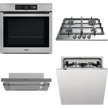 Set domácích spotřebičů WHIRLPOOL AKZ9 9480 IX + WHIRLPOOL TKRL 661 IX EU + WHIRLPOOL AKR 749/1 IX + WHIRLPOOL WIC 3C33 PFE