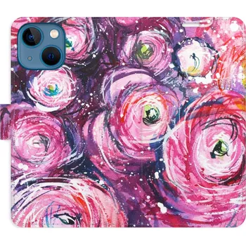 Pouzdro na mobilní telefon Flipové pouzdro iSaprio - Retro Paint 02 - iPhone 13 mini