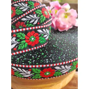 Krojová vzorovka šíře 25 mm černá